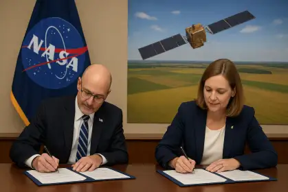NASA and USDA Sign Pact to Bring Satellite Data to American Farming